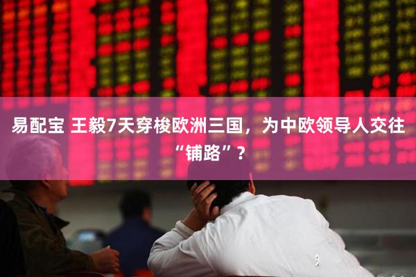 易配宝 王毅7天穿梭欧洲三国，为中欧领导人交往“铺路”？