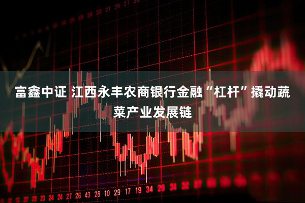 富鑫中证 江西永丰农商银行金融“杠杆”撬动蔬菜产业发展链