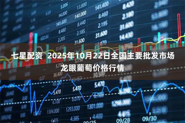 七星配资  2025年10月22日全国主要批发市场龙眼葡萄价格行情